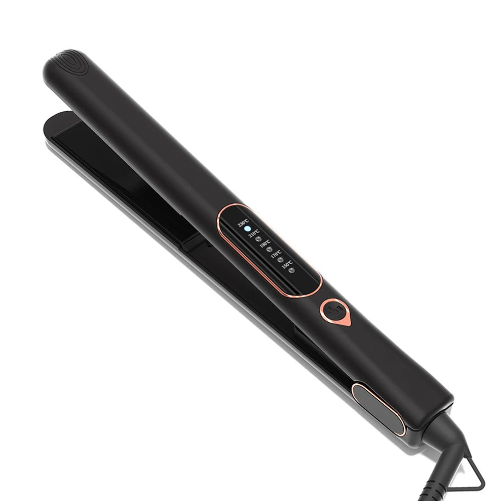 Hair Straightener Curler Professional Hair Flat Iron Tourmaline Ceramic Plate 450°F Keratin Treatment Salon Styling Tools