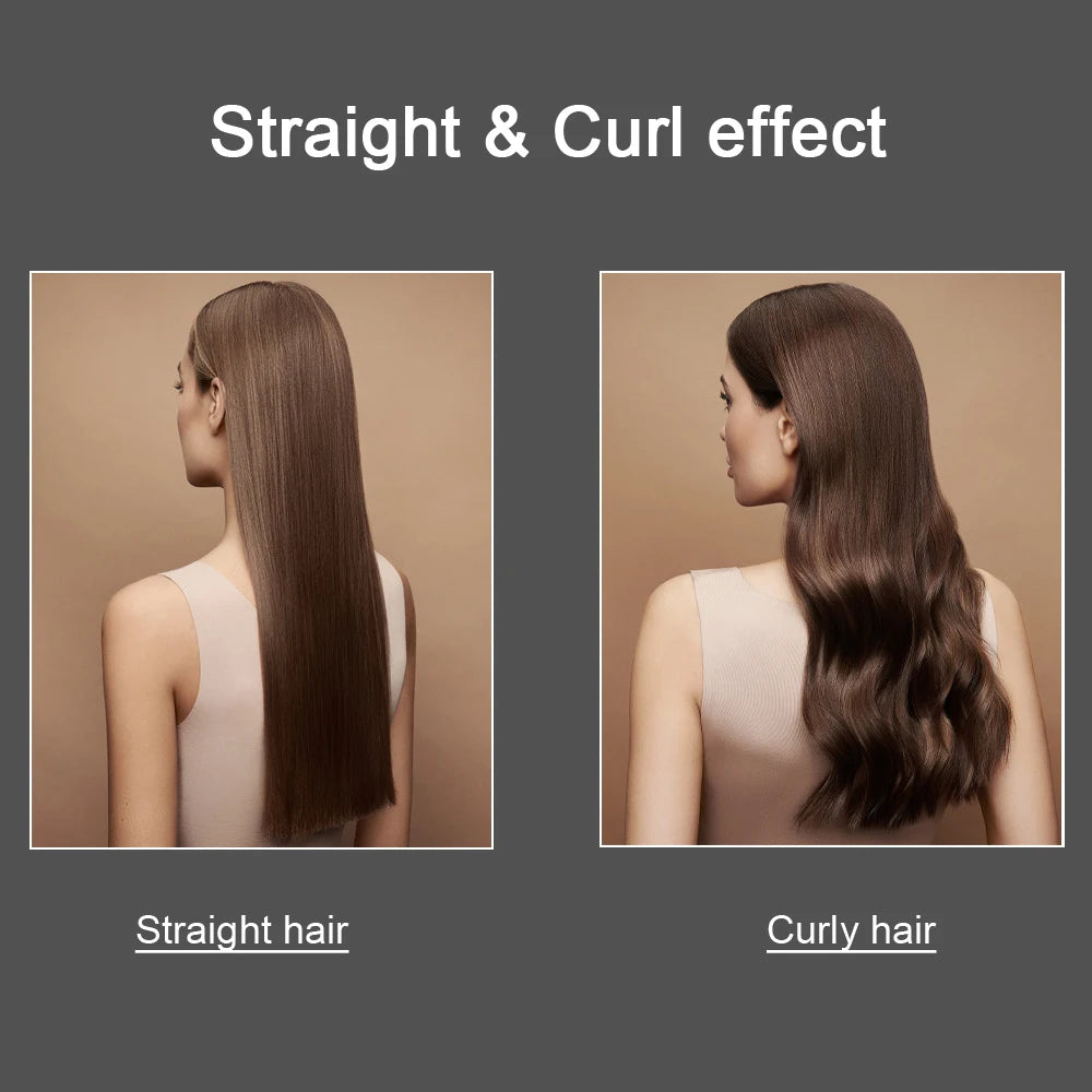 Hair Straightener Curler Professional Hair Flat Iron Tourmaline Ceramic Plate 450°F Keratin Treatment Salon Styling Tools