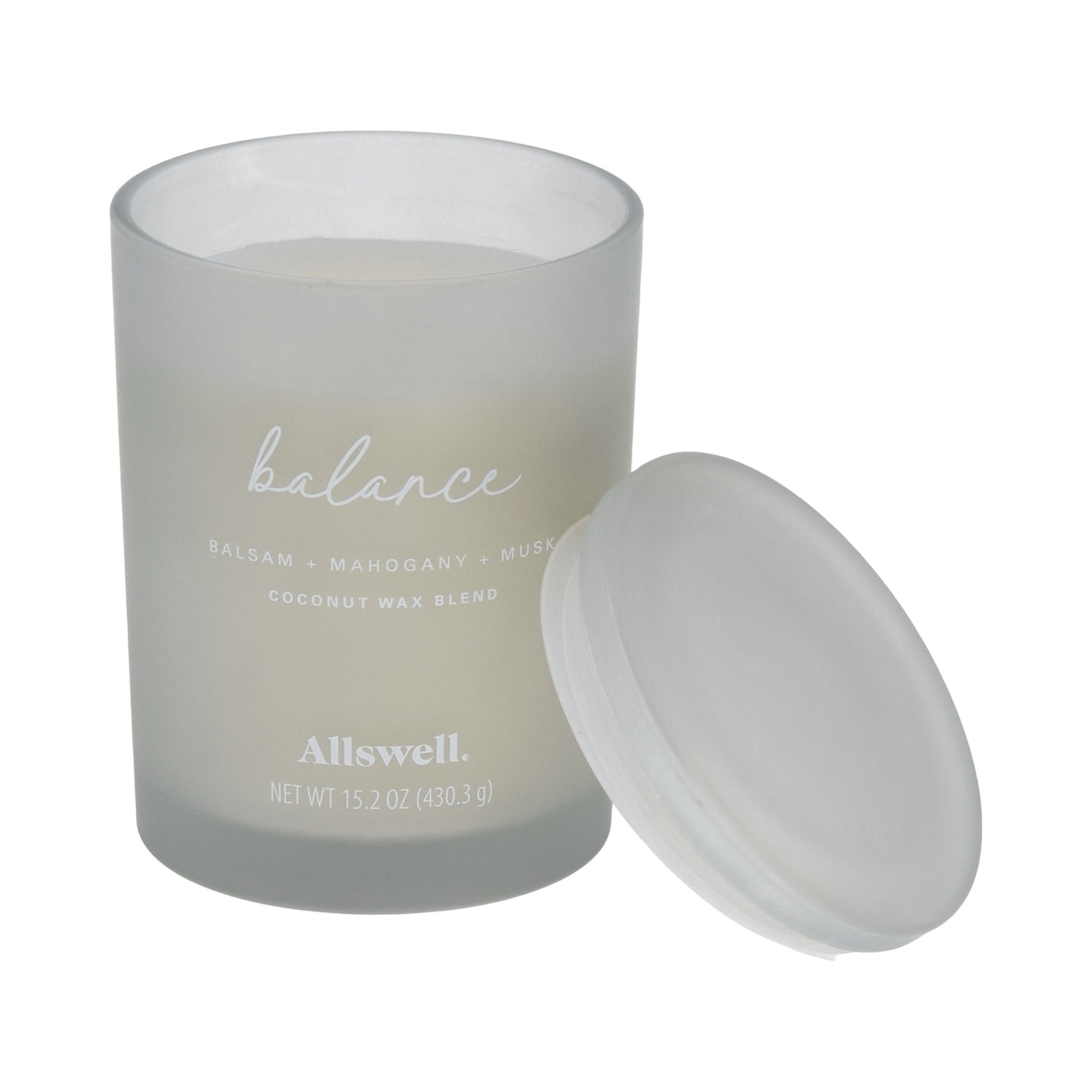(2 Pack)  Balance (Balsam + Mahogany + Musk) Scented 2-Wick 15Oz Spa Jar Candle