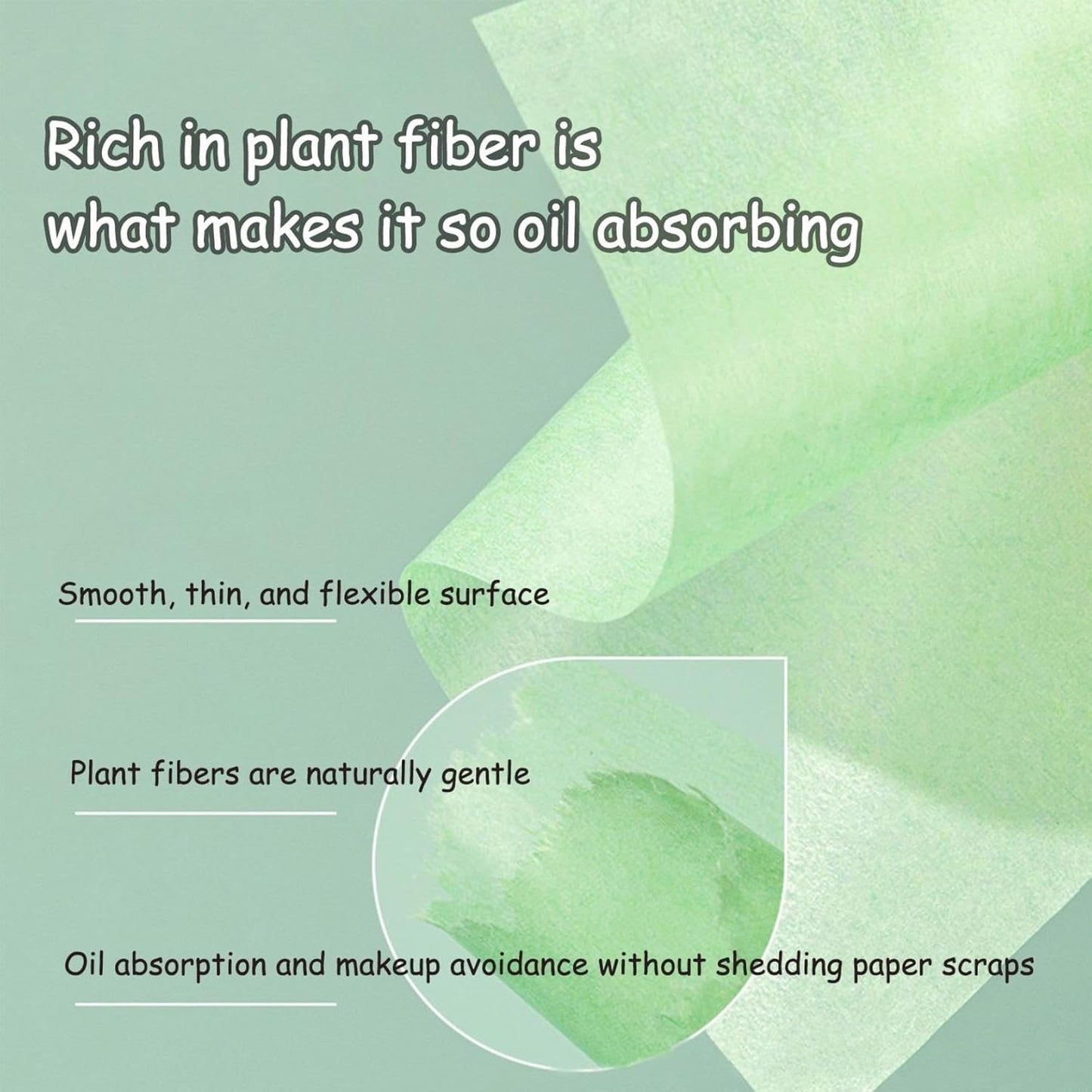 200 Sheets Oil Absorbing Sheets for Face,Oil Blotting Sheets for Face Soft Oil Unisex Blotting Papers,Makeup Blotting Paper Oil Blotting Sheets for Oily Care (Gardenia+Rose)