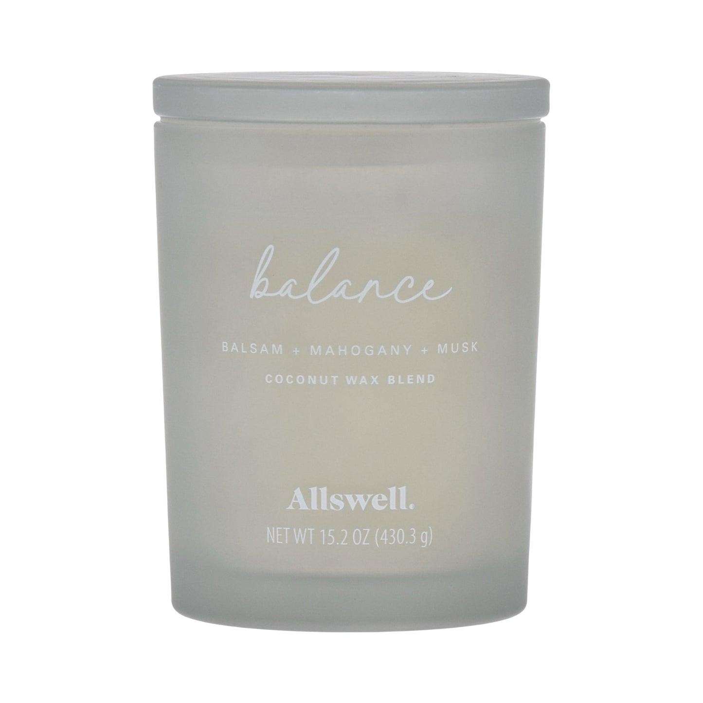(2 Pack)  Balance (Balsam + Mahogany + Musk) Scented 2-Wick 15Oz Spa Jar Candle