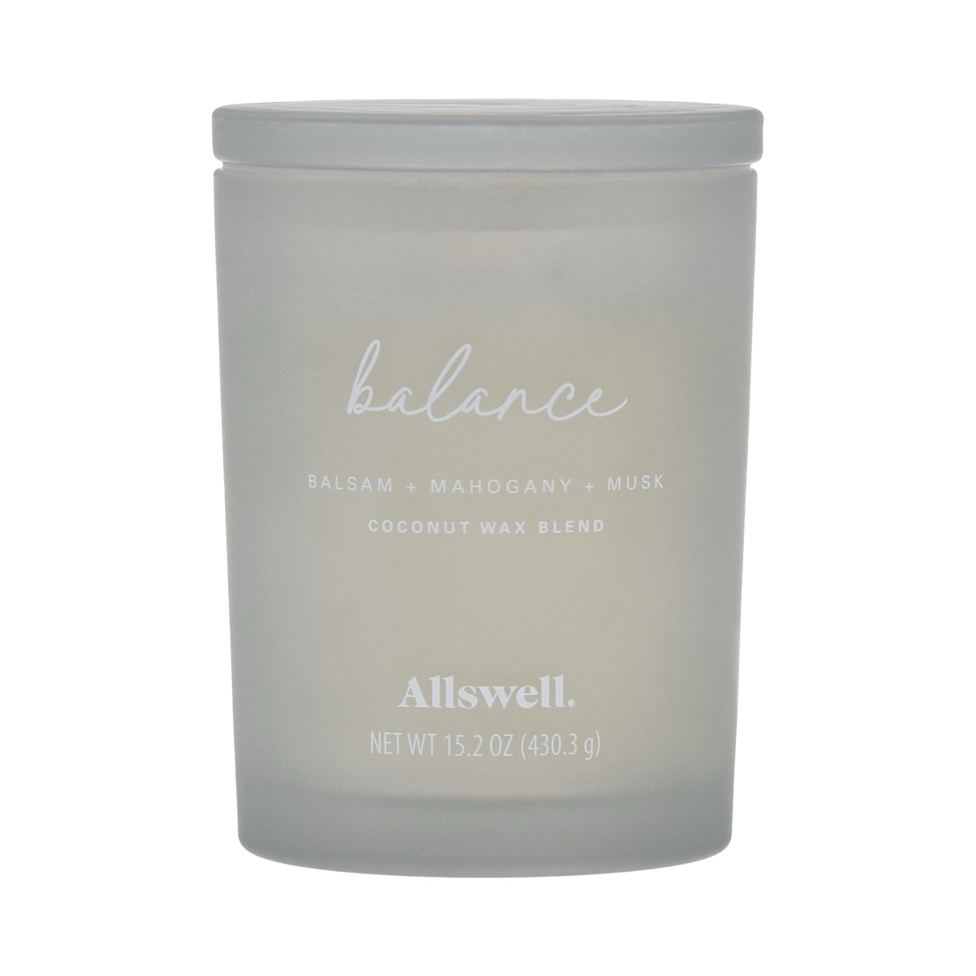 (2 Pack)  Balance (Balsam + Mahogany + Musk) Scented 2-Wick 15Oz Spa Jar Candle