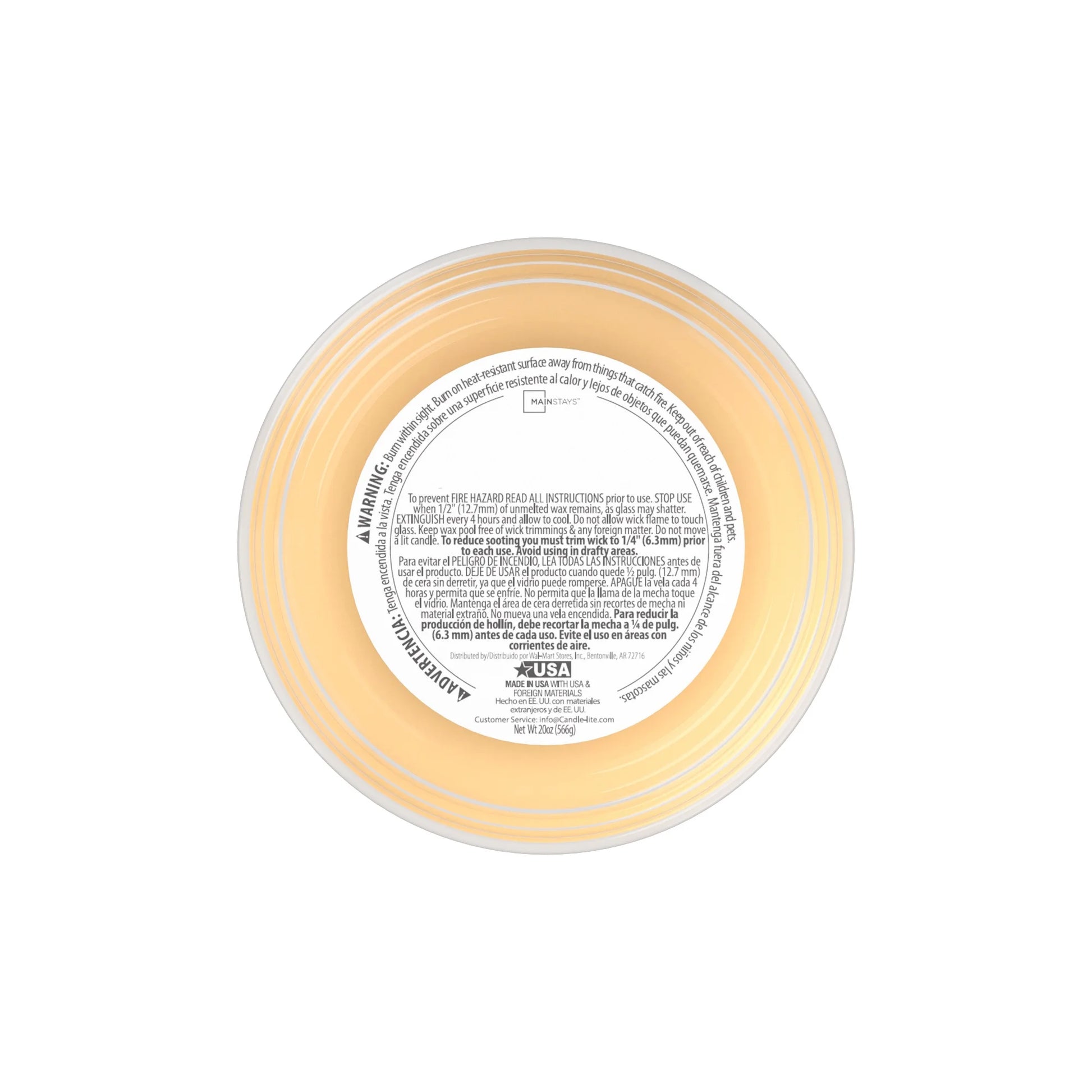 (4 Pack)  Buttercream Cheesecake Scented Single-Wick Glass Jar Candle, 20Oz