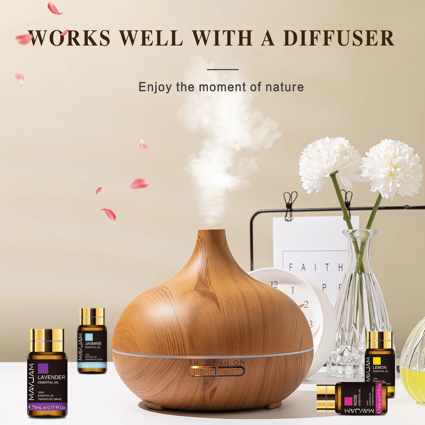35X5Ml Essential Oils Set, Pure Natural Essential Oils for Diffusers, Humidifiers, Massages, Aromatherapy, Candle Making, Skin & Hair Care